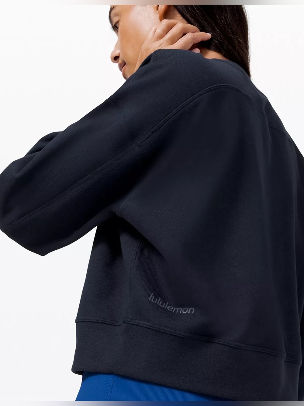 Lululemon Perfectly Oversized Cropped Crew